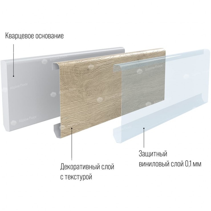 Плинтус Alpine Floor 11-22 Сагано