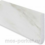 Кварцевый плинтус Fargo Stone 6089-1 Белый мрамор