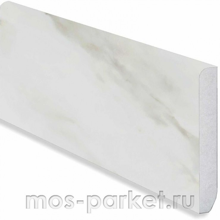 Кварцевый плинтус Fargo Stone 6089-1 Белый мрамор