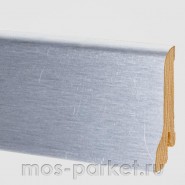 Плинтус Pedross Аллюминий светлый 60×15 мм