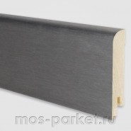 Плинтус Pedross Алюминий тёмный 70x15 мм