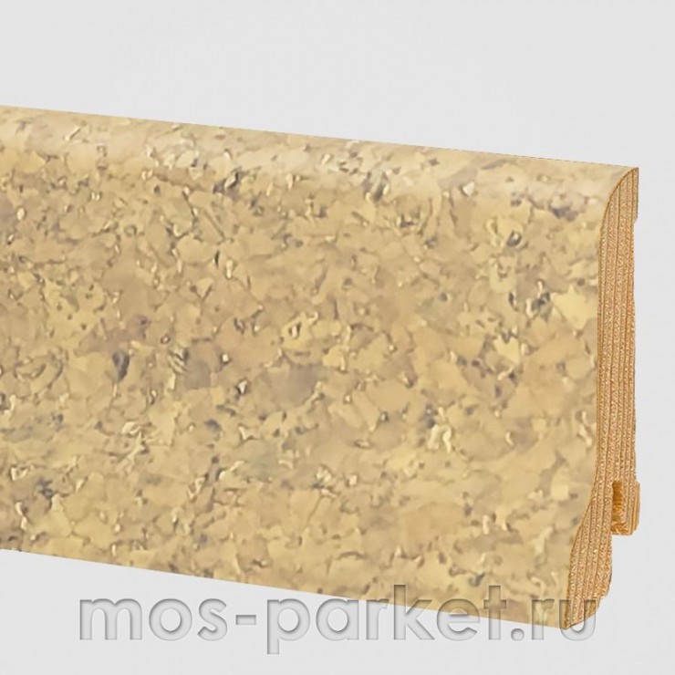 Плинтус Pedross Пробка кремовая 60×22 мм