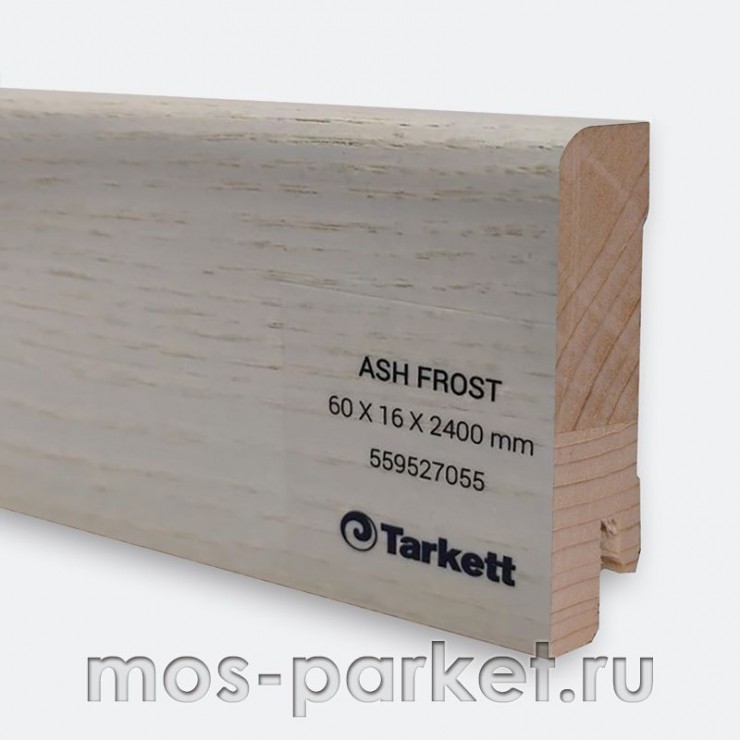Плинтус Tarkett Ясень Фрост (Ash Frost) 60×16 мм