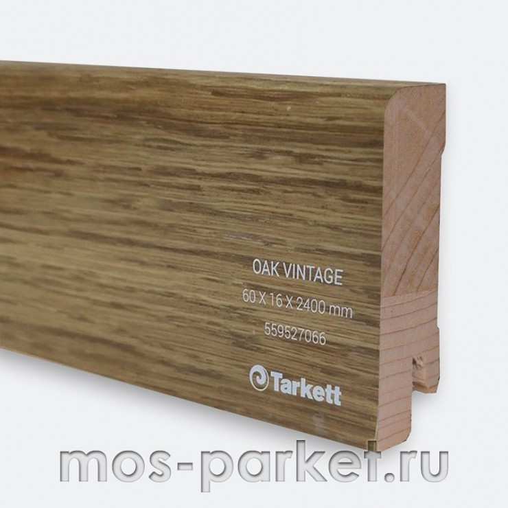 Плинтус Tarkett Дуб Винтаж (Oak Vintage) 60×16/23 мм