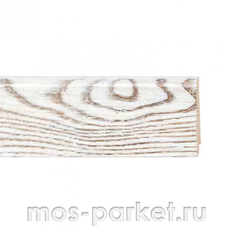Плинтус Tarkett Art Белая Москва (Art White Moscow) 80×20 мм