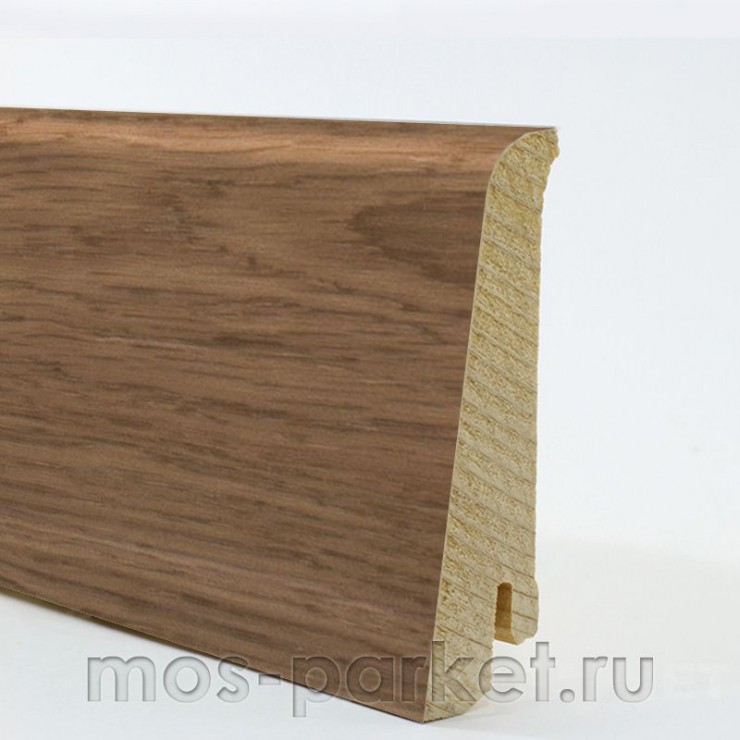 Плинтус Tarkett Ideo Дуб осенний тёмный (Ideo Oak Autumn Brown) 80×20 мм