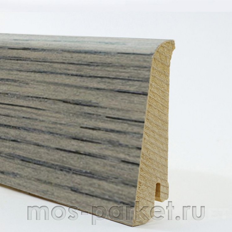 Плинтус Tarkett Ideo Дуб коричневый (Ideo Oak Grey) 80×20 мм