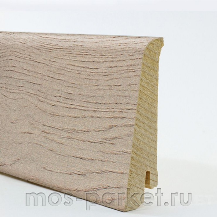 Плинтус Tarkett Ideo Дуб Модерн серый (Ideo Oak Modern Grey) 80×20 мм