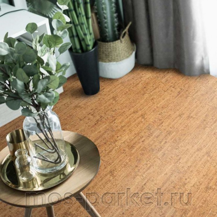 Клеевое напольное пробковое покрытие Corkstyle Eco Cork Linea