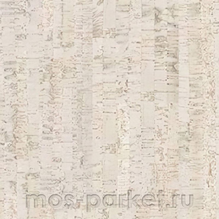 Клеевое напольное пробковое покрытие Corkstyle Eco Cork Linea White