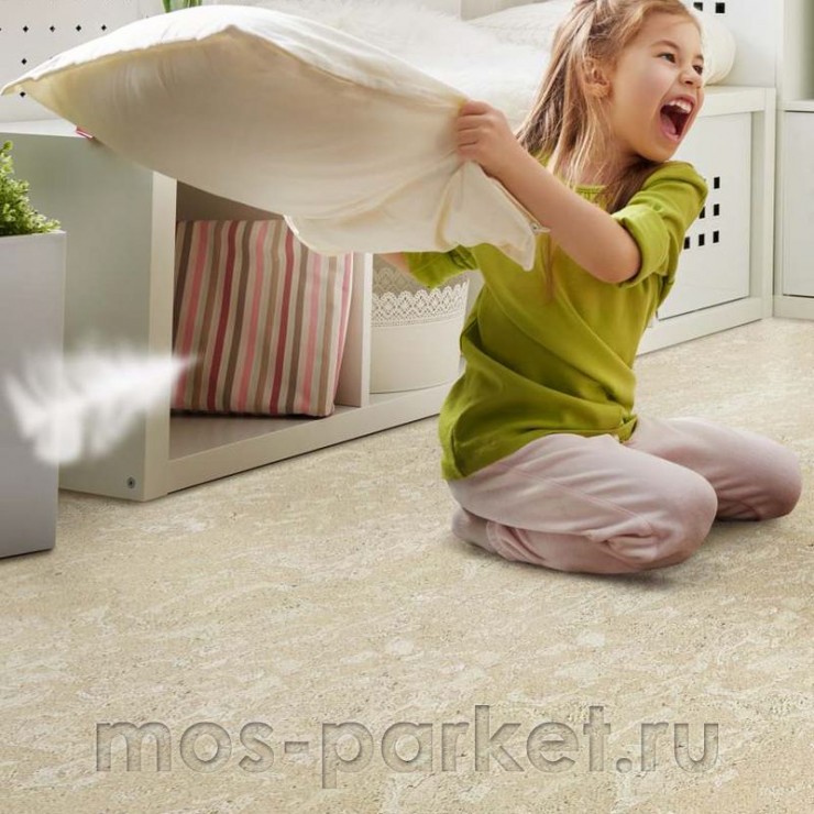 Клеевое напольное пробковое покрытие Corkstyle Eco Cork Madeira White