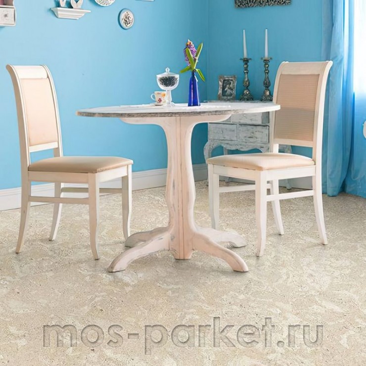 Клеевое напольное пробковое покрытие Corkstyle Eco Cork Madeira White