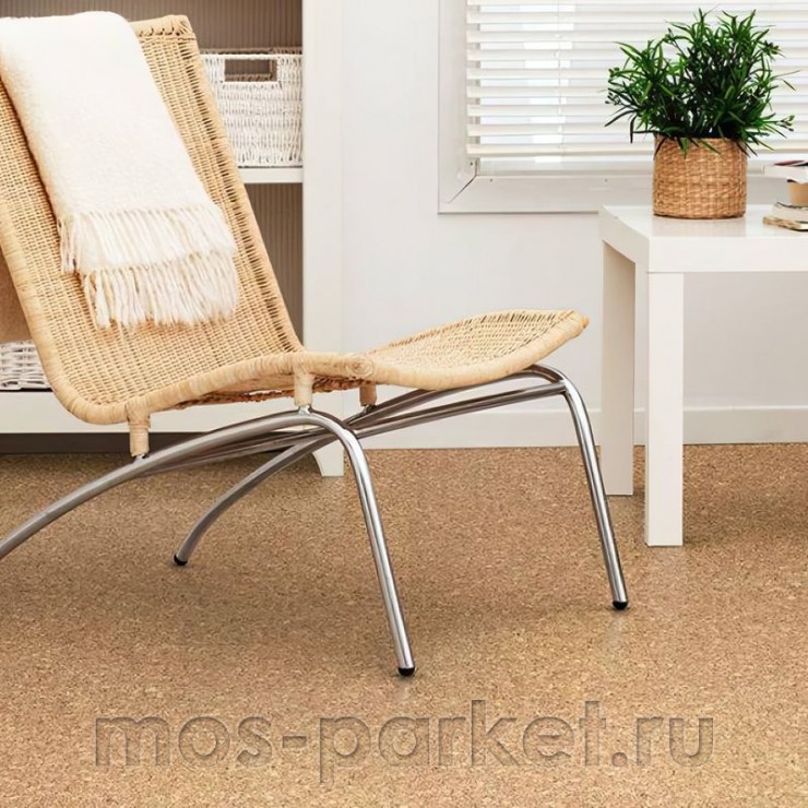 Клеевое напольное пробковое покрытие Corkstyle Eco Cork Mono