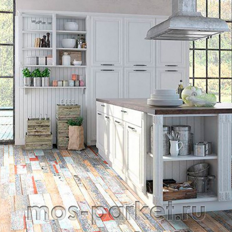 Замковое напольное пробковое покрытие Corkstyle Loft Melt
