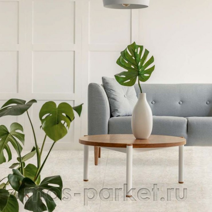Замковое напольное пробковое покрытие Corkstyle Marmo Beige