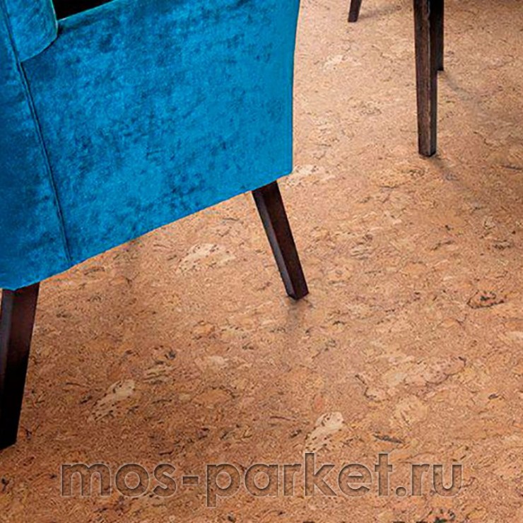 Замковое напольное пробковое покрытие Corkstyle Natural Cork Rombo New