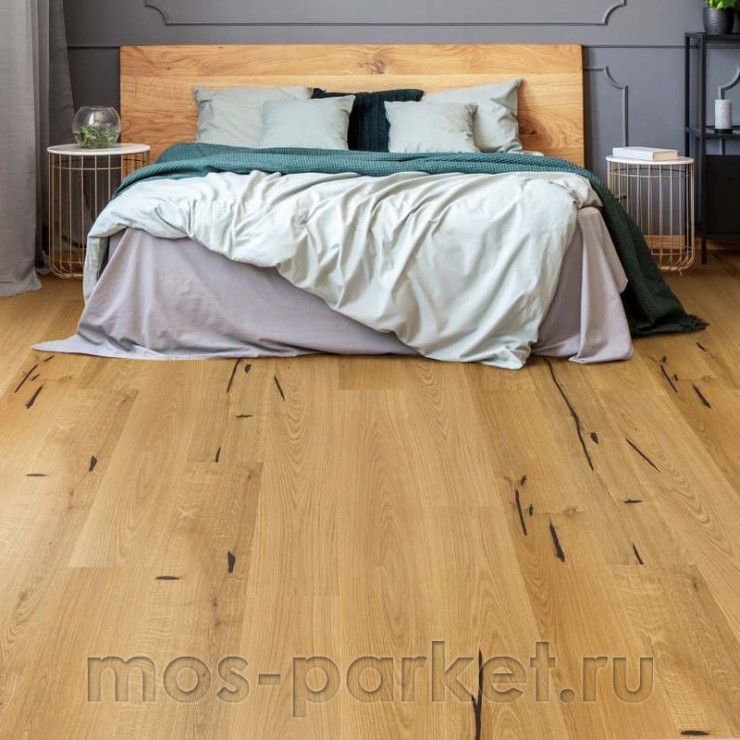 Замковое напольное пробковое покрытие Corkstyle Wood XL Oak Accent