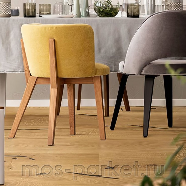 Замковое напольное пробковое покрытие Corkstyle Wood XL Oak Accent