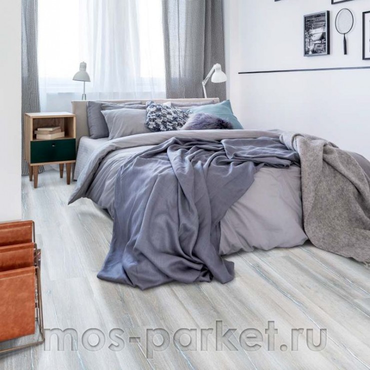 Замковое напольное пробковое покрытие Corkstyle Wood XL Oak Duna Grey