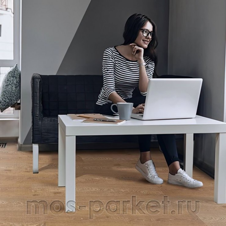 Клеевое напольное пробковое покрытие Corkstyle Wood XL Japanese Oak Graggy