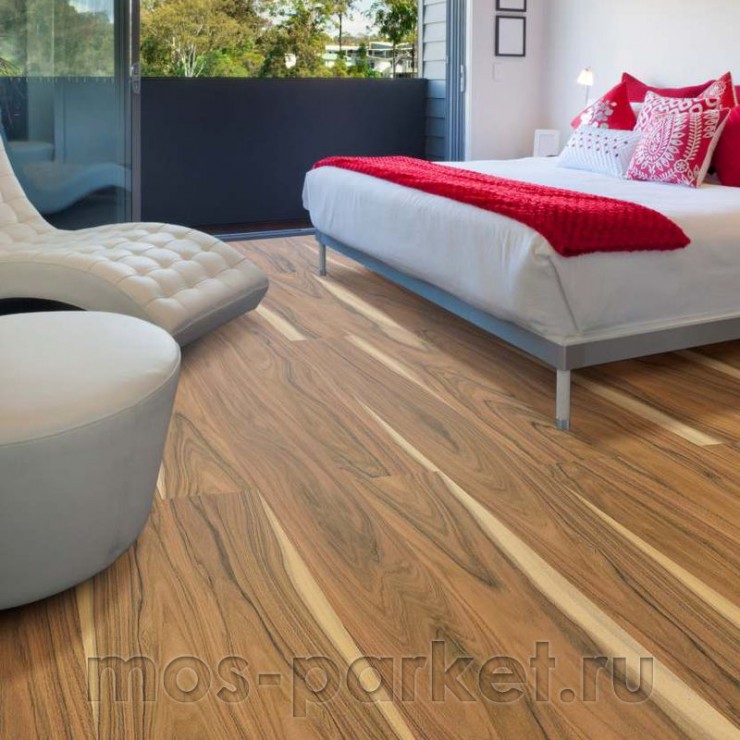 Клеевое напольное пробковое покрытие Corkstyle Wood XL Palisandr Santos
