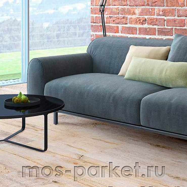 Клеевое напольное пробковое покрытие Corkstyle Wood Sibirian Larch Limewashed