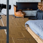 Замковое напольное пробковое покрытие Corkstyle Woodwise Spark Beige