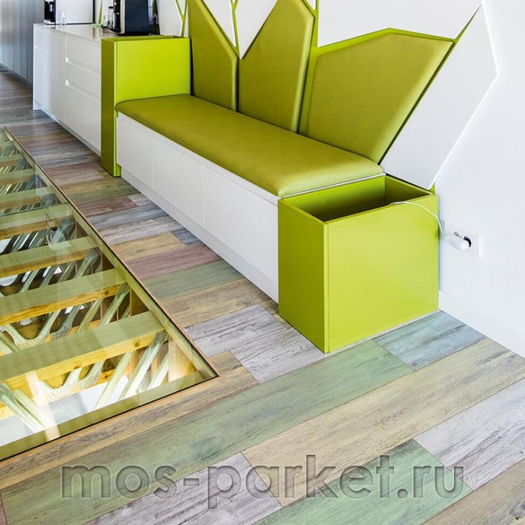 Напольное пробковое покрытие Egger Comfort+ Classic 8/31 EPC021 Дуб Виллангер пёстрый