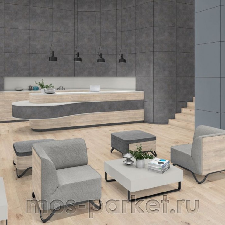 Напольное пробковое покрытие Egger Comfort+ Large 10/32 EPC038 Дуб Абакан