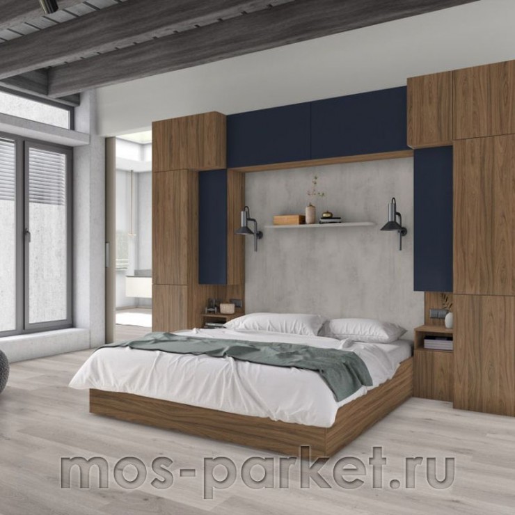 Напольное пробковое покрытие Egger Comfort+ Large 10/32 EPC042 Дуб Аритао серый