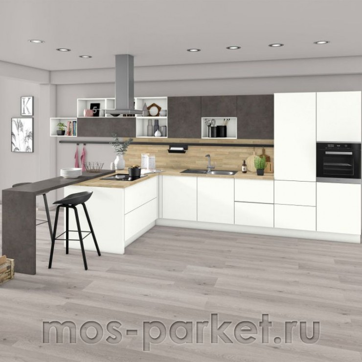 Напольное пробковое покрытие Egger Comfort+ Large 10/32 EPC042 Дуб Аритао серый