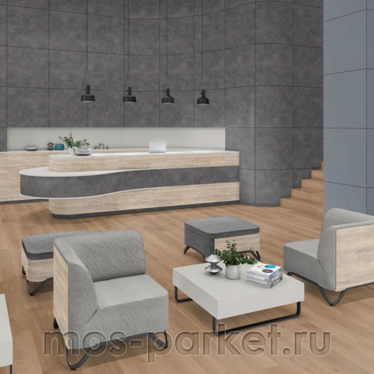 Напольное пробковое покрытие Egger Comfort+ Large 10/32 EPC041 Дуб Аритао натуральный