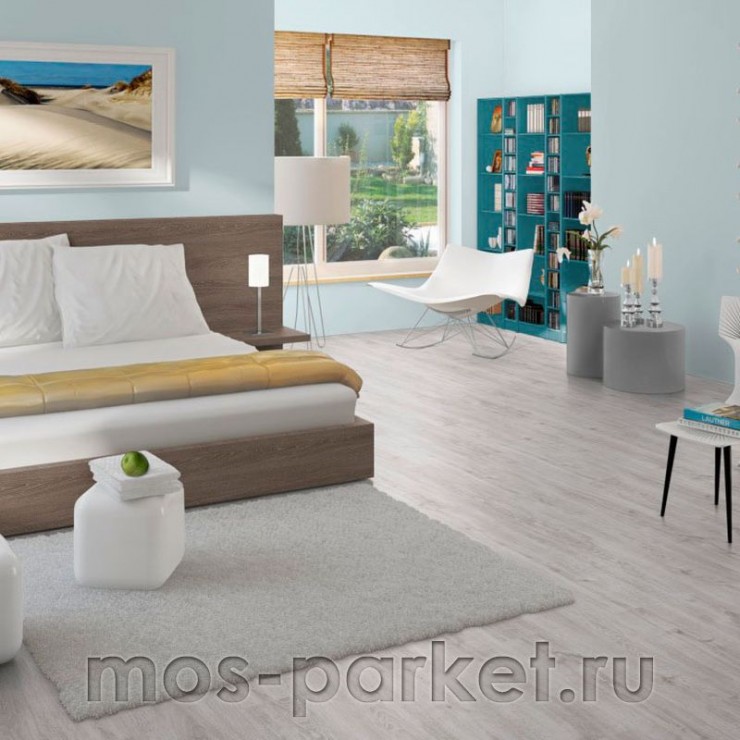 Напольное пробковое покрытие Egger Comfort+ Large 10/32 EPC002 Дуб Уолтем белый