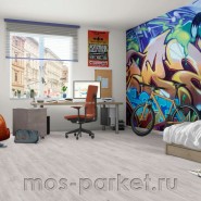 Напольное пробковое покрытие Egger Comfort+ Large 10/32 EPC002 Дуб Уолтем белый