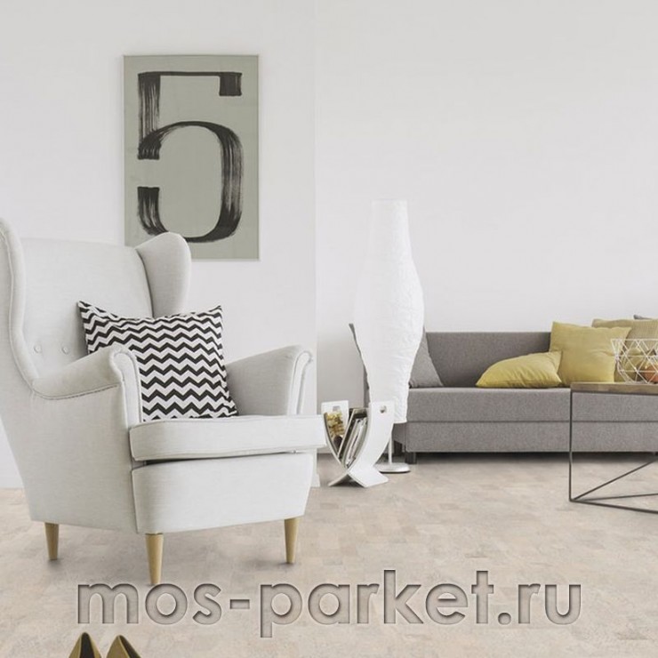 Напольное пробковое покрытие Wicanders Cork Pure I901002 Identity Moonlight