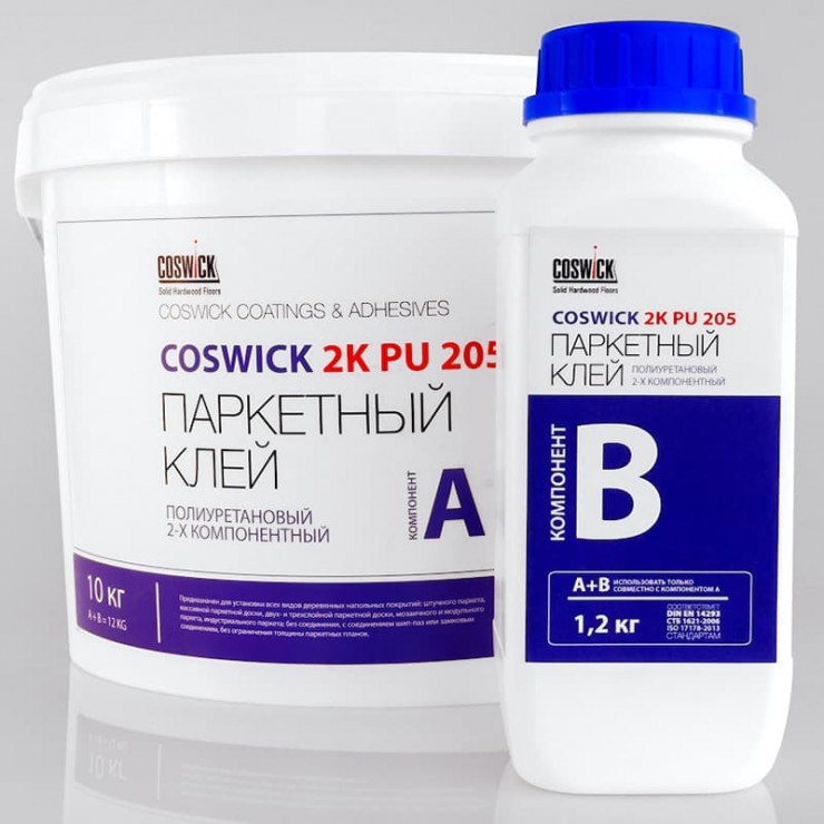 Паркетный клей Coswick PU 2K 205