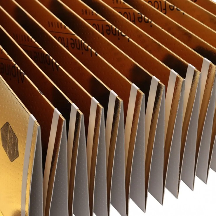 Подложка Alpine Floor Golden Foil XPS для SPC и LVT