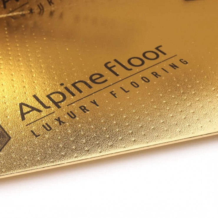 Подложка Alpine Floor Golden Foil XPS для SPC и LVT