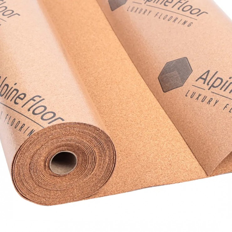 Подложка рулонная пробковая Alpine Floor Silence 1,5 мм