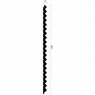 Стеновая панель AlpineWalls LineArt ECO5103 Белый