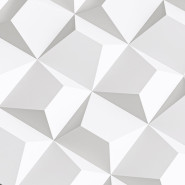 Стеновая панель AlpineWalls Geometrium ECOGR0202W Белая