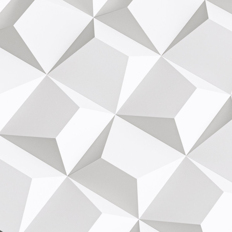 Стеновая панель AlpineWalls Geometrium ECOGR0202W Белая