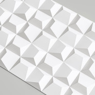 Стеновая панель AlpineWalls Geometrium ECOGR0202W Белая