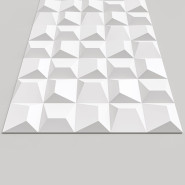 Стеновая панель AlpineWalls Geometrium ECOGR0202W Белая