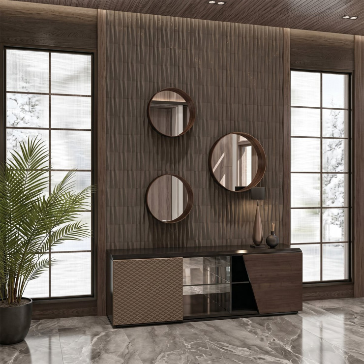 Стеновая панель AlpineWalls Geometrium ECOGR0204G Белая