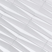 Стеновая панель AlpineWalls Geometrium ECOGR0205W Белая Стеновая панель AlpineWalls Geometrium ECOGR0205W Белая