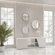Стеновая панель AlpineWalls Geometrium ECOGR0205W Белая Стеновая панель AlpineWalls Geometrium ECOGR0205W Белая