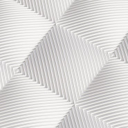Стеновая панель AlpineWalls Geometrium ECOGR0207W Белая