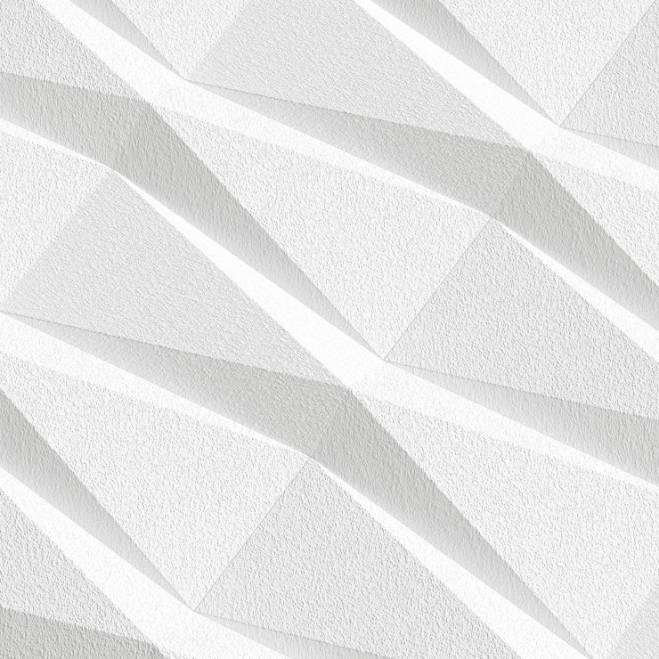 Стеновая панель AlpineWalls Geometrium ECOGR0208W Белая