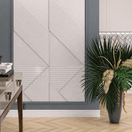 Стеновая панель AlpineWalls Geometrium ECOGR0209W Белая Стеновая панель AlpineWalls Geometrium ECOGR0209W Белая